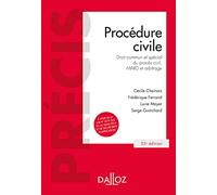 Procédure civile. 35e éd. - Droit commun et spécial du procès civil, MARD et arbitrage