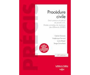 Procédure civile. 37e éd. - Droit commun et spécial du procès civil, MARD.