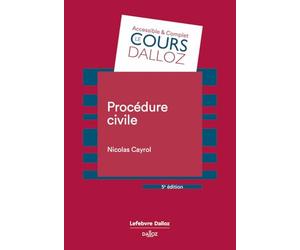Procédure civile. 5e éd.