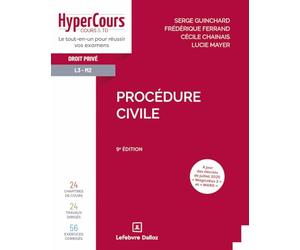 Procédure civile. 9e éd.