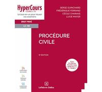 Procédure civile 9ème édition - Serge Guinchard - Dalloz - broché - Etude
