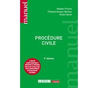 Procédure civile À jour des décrets Magicobus II simplifiant la procédure civile et du 18 juillet 2025 sur les modes amiables de résolution des différends - Natalie Fricero - Lgdj - broché - Etude
