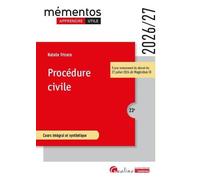 Procédure civile: À jour notamment du décret du 27 juillet 2026 dit Magicobus III