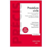 Procédure Civile - Droit Commun Et Spécial Du Procès Civil, Modes Amiables De Résolution Des Différends (Mard)