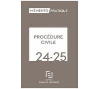 Collectif – Mémento Procédure civile – Édition 2024-2025 – Relié