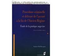 Procedure criminelle et defense de l accuse Pur (Auteur)