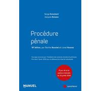 Procédure pénale 11ème édition - Lionel Ascensi - LexisNexis - broché - Manuel