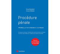 Procédure pénale 11ème édition - Lionel Ascensi - LexisNexis - broché - Manuel
