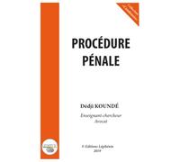 PROCÉDURE PÉNALE