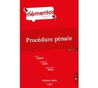 Procédure pénale 26ed Philippe Conte (Auteur), Stéphane Detraz (Auteur), Jean Larguier (Auteur)