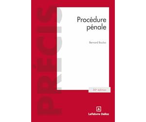 Procédure pénale. 30e éd.