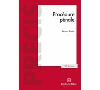 Procédure pénale 30ème édition - Bernard Bouloc - Dalloz - broché - Etude