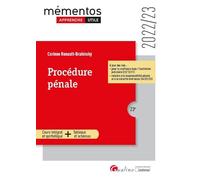 Procédure pénale: À jour des lois : Pour la confiance dans l'institution judiciaire (22/12/21) - relative à la responsabilité pénale et à la sécurité intérieure (24/01/22)