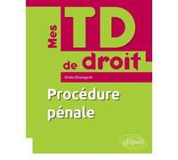 Procédure pénale - Émilie Ehrengarth - Ellipses - broché - Scolaire / Universitaire