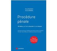Procédure pénale Lionel Ascensi (Auteur), Professeur Marthe Bouchet (Auteur)