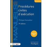 Procédures civiles d'exécution