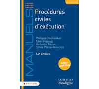 Procédures civiles d'exécution