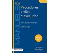 Procédures Civiles d'Exécution