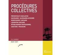 Procédures Collectives - Edition 2020-2021