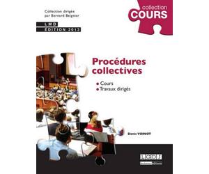 Procédures collectives - 2ème édition - Denis Voinot - Lgdj - broché - Etude