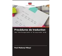 Procédures de traduction