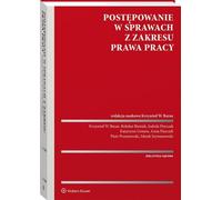 Procédures en matière de droit du travail - Procédures collectives (Recht auf Polnisch)