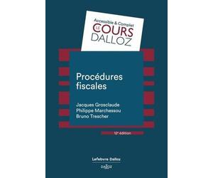 Procédures Fiscales - Cours Dalloz 12e Édition