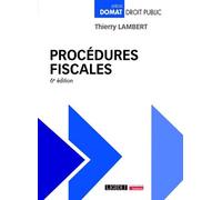 Procédures fiscales - Thierry Lambert - Lgdj - broché - Etude