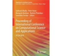 Proceeding of International Conference on Computational Science and Applications - Springer Verlag Singapore - Springer Verlag Singapore - Livre en Anglai Springer Verlag SingaporeSpringer Verlag Sing