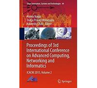 Proceedings Of 3rd International Conference On Advanced Computing, Networking And Informatics