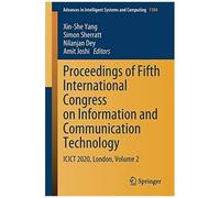 Proceedings Of Fifth International Congress On Information And Communication Technology