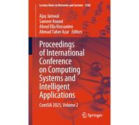 Proceedings of International Conference on Computing Systems and Intelligent Applications: Comsia 2025 (2)
