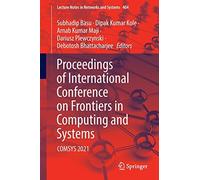 Proceedings Of International Conference On Frontiers In Computing And Systems