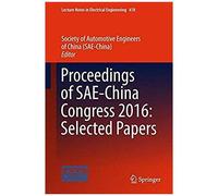 Proceedings Of Sae-China Congress 2016: Selected Papers