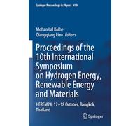 Proceedings of the 10th International Symposium on Hydrogen Energy, Renewable Energy and Materials: HEREM24, 17-18 October, Bangkok, Thailand