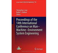 Proceedings Of The 14th International Conference On Man-Machine-Environment System Engineering