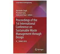 Proceedings Of The 1st International Conference On Sustainable Waste Management Through Design