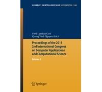 Proceedings Of The 2011 2nd International Congress On Computer Applications And Computational Science