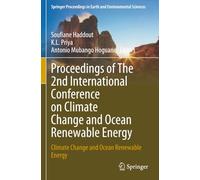 Proceedings of The 2nd International Conference on Climate Change and Ocean Renewable Energy: Climate Change and Ocean Renewable Energy