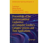 Proceedings of the 3rd International Conference on Computer Science's Complex Systems and Their Applications: ICCSA’2024