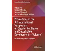 Proceedings of the 3rd International Symposium on Disaster Resilience and Sustainable Development-Volume 1: Disaster and Climate Resilience