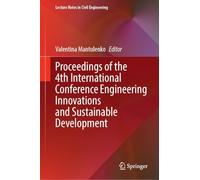 Proceedings of the 4th International Conference Engineering Innovations and Sustainable Development