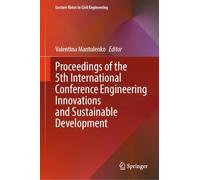 Proceedings of the 5th International Conference Engineering Innovations and Sustainable Development