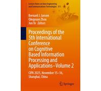 Proceedings of the 5th International Conference on Cognitive Based Information Processing and Applications-Volume 2: CIPA 2025, November 15-16, Shanghai, China