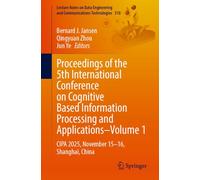 Proceedings of the 5th International Conference on Cognitive Based Information Processing and Applications-Volume 1: CIPA 2025, November 15-16, Shanghai, China