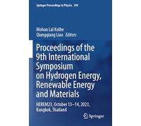 Proceedings of the 9th International Symposium on Hydrogen Energy, Renewable Energy and Materials: HEREM23, October 13 -14, 2023, Bangkok, Thailand