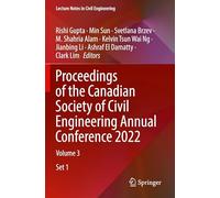Proceedings of the Canadian Society of Civil Engineering Annual Conference 2022: Volume 3