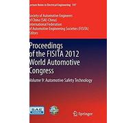 Proceedings Of The Fisita 2012 World Automotive Congress