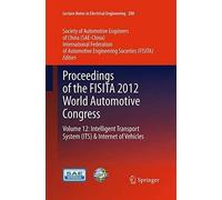 Proceedings Of The Fisita 2012 World Automotive Congress