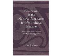 Proceedings Of The National Association For Multicultural Education